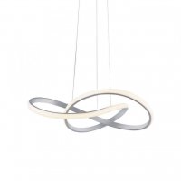 LEUCHTEN DIREKT is JUST LIGHT LED z�v�sn� sv�tidlo, barva hlin�k, stm�vateln�, nastaviteln� v��ka krokov� stm�vateln� 3000K