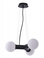 Závěsné svítidlo AZzardo Pope black AZ3171 E27 3x40W IP20 38cm černé Závěsné svítidlo AZzardo Pope black AZ3171 E27 3x40W IP20 38cm černé