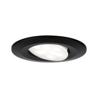 PAULMANN LED vestavn� sv�tidlo Calla v�klopn� IP65 kruhov� 90mm 30� 6W 230V 4000K �ern� mat 924.61