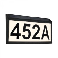 BRILONER LED sol�rn� sv�tidlo domovn� ��slo, soumrakov� senzor, ochrana proti st��kaj�c� vod� 3797015