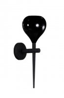 Nástěnné svítidlo AZzardo Aga wall black/black AZ1074 E14 1x40W IP20 16cm černé Nástěnné svítidlo AZzardo Aga wall black/black AZ1074 E14 1x40W IP20 16cm černé