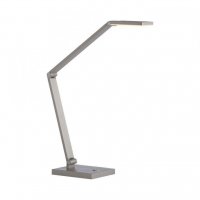 PAUL NEUHAUS LED stoln� lampa SAMSKY, st��brn�, stm�vateln�, nastaviteln� v��ka, pam�ov� funkce 2700-5000K