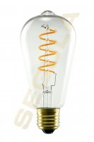 Segula 50650 LED soft rustika ST64 spir�la �ir� E27 3,2 W (20 W) 190 Lm 2.200 K