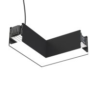 SLC LED sv�tidlo Click rohov� spojka prav� v�. nap�jen� �ern� 1200-1300lm 3000K/4000K Ra90 DALI IP20