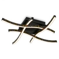 BRILONER LED n�st�nn� a stropn� sv�tidlo, 64,5 cm, 24 W, 2800 lm, �ern� BRILO 3718-045