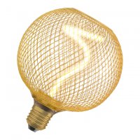 LEDVANCE DECOR LED SPIRAL FILAMENT GLOBE 125 18 GOLD DIM 3.5W 818 E27 4058075840201