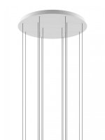 LODES R04L14 1000 kruhov� rozeta pro 14 sv�tidel pr. 74CM matn� b�l� CE