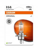 OSRAM H4 12V 60/55W P43t 1ks blistr 64193-1BL
