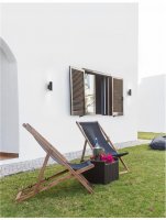 NOVA LUCE venkovn� n�st�nn� sv�tidlo NODUS antick� hn�d� hlin�k sklen�n� difuzor GU10 2x7W 220-240V IP54 bez ��rovky sv�tlo nahoru a dol� 773224