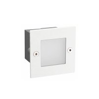 ACA Lighting LED zapu�t�n� venkovn� orienta�n� sv�tidlo 70X70 b�l� 2W 3000K 90Lm 230V IP54 RA80 PAS230WS