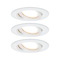 PAULMANN Vestavné svítidlo LED Nova Plus kruhové 3x6,8W bílá mat výklopné stmívatelné 936.82 P 93682 PAULMANN Vestavné svítidlo LED Nova Plus kruhové 3x6,8W bílá mat výklopné stmívatelné 936.82 P 93682