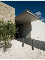 NOVA LUCE venkovn� sloupkov� sv�tidlo ACQUA tmav� �ed� hlin�k akrylov� difuzor LED 5W 3000K 110-265V 38st. IP54 713313