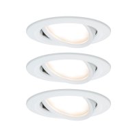 Paulmann vestavné svítidlo LED Coin Slim IP23 kruhové 6,8W bílá 3ks sada stmívatelné a nastavitelné 938.75 P 93875 Paulmann vestavné svítidlo LED Coin Slim IP23 kruhové 6,8W bílá 3ks sada stmívatelné a nastavitelné 938.75 P 93875