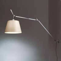 Artemide Tolomeo Mega n�st�nn�, stoln� a stojac� lampa LED 2700K - se stm�va�em na t�le lampy - �ern� 0761W30A