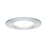 PAULMANN Vestavn� sv�tidlo LED Nova kruhov� 1x6,5W hlin�k brou�en� nev�klopn� 934.61 P 93461
