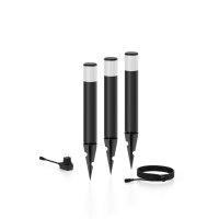 Philips Purex GardenLink venkovn� n�zkonap�tov� zemn� sv�tidlo 3x LED 1,5W 180lm 2700K 24V IP44, �ern�