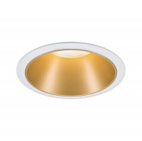 PAULMANN Vestavn� sv�tidlo Cole GU10 max. 10W b�l�/zlat� mat 933.96