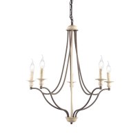 ACA Lighting z�v�sn� sv�tidlo 5XE14 antick�/rez kov D70XH175CM LYON EG5875P70R