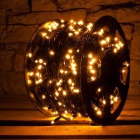 DecoLED LED sv�teln� �et�z, 100m, teple b�l�, 1000 diod, IP67 SLNX1110W