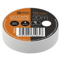 EMOS Izola�n� p�ska PVC 19mm / 20m b�l� 2001192010