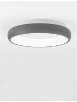 NOVA LUCE stropn� sv�tidlo ALBI �ed� hlin�k a akryl LED 32W 230V 3000K IP20 stm�vateln� 8105615