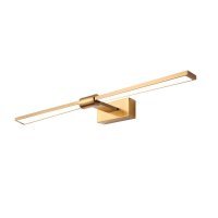 ACA Lighting n�st�nn� sv�tidlo PAPIGION LED 12W 780lm 3000K mosaz hlin�k 610mm PN1403LEDW61BR