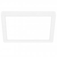 BRILONER Slim Case stropn� sv�tidlo 19x19 cm - 12W, 1400lm, neutr�ln� b�l�, LED, b�l� 3863416