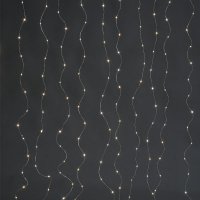 ACA Lighting V�no�n� osv�tlen� 400 LED z�clona tepl� b�l� st��brn� m�d�n� dr�t USB nap�jen�+d�lkov� ovl�d�n� 2x2m+3m X0140011712