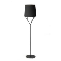 FARO TREE �ern� stojac� lampa 60W