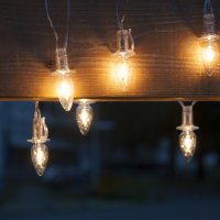 Venkovn� souprava LED Filament �i�ka �ir�, mo�nost prodlou�en�, �ir� kabel� + nap�jec� trasform�tor