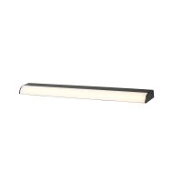 ACA Lighting n�st�nn� sv�tidlo LED 12W 3000K 780LM �ern� hlin�k IP44 57X7X4CM KLARA PN29LEDW57BK