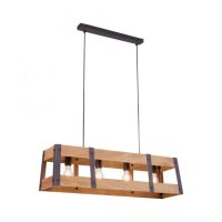 LEUCHTEN DIREKT is JUST LIGHT Z�v�sn� sv�tidlo ze d�eva a kovu v rustik�ln�m designu