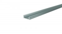 Light Impressions Reprofil U-profil ploch� AU-01-12 st��brn� mat elox 1000 mm 970040