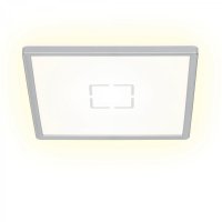 BRILONER Slim sv�tidlo LED panel, 29,3 cm, 2400 lm, 18 W, st��brn� BRI 3390-014