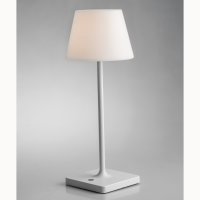 Nab�jec� venkovn� stoln� sv�tidlo JAMMIN b�l�, kov, LED 2,2 W, 60 lm, 3000 K, stm�vateln�, IP54, 39 x 15 cm