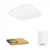 Hue LED White Ambiance Stropní panel Philips Aurelle BT 8719514382640 46,5W 4200lm 2200-6500K 230V, bílý čtverec 60x60cm s dálkovým ovladačem a Bluetooth Hue LED White Ambiance Stropní panel Philips Aurelle BT 8719514382640 46,5W 4200lm 2200-6500K 230V, bílý čtverec 60x60cm s dálkovým ovladačem a Bluetooth