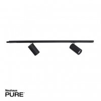 PAUL NEUHAUS PURE LED lištové svítidlo stmívatelné, prodloužitelné, černá, otočné 3000K PAUL NEUHAUS PURE LED lištové svítidlo stmívatelné, prodloužitelné, černá, otočné 3000K
