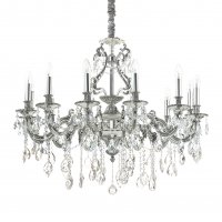 Z�v�sn� sv�tidlo Ideal Lux Gioconda SP12 argento 164953 st��brn� 90cm