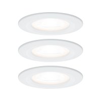 PAULMANN Vestavn� sv�tidlo LED Nova kruhov� 3x6,5W GU10 b�l� mat nev�klopn� 3-krokov�-stm�vateln� 934.78 P 93478