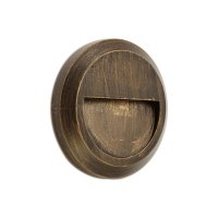 ACA Lighting LED venkovní nástěnné svítidlo kulaté rezavá 230V AC IP65 1.5W 3000K 100LM RA80 SLIM02NR ACA Lighting LED venkovní nástěnné svítidlo kulaté rezavá 230V AC IP65 1.5W 3000K 100LM RA80 SLIM02NR