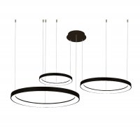 AZzardo AGNES závěsné svítidlo 3xLED 124W 9651lm 2900-6000K stmívatelné, černé AZ5024 AZzardo AGNES závěsné svítidlo 3xLED 124W 9651lm 2900-6000K stmívatelné, černé AZ5024