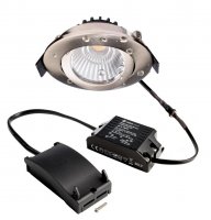 Deko-Light stropn� vestavn� sv�tidlo, Dione IP, 8,5 W, DIM, 2700 K, 220-240V 750 lm nikl 565392
