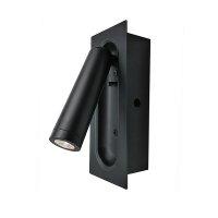 ACA Lighting n�st�nn� sv�tidlo LED 3W 3200K 190LM �ern� kov RECESSED 7X5X17CM AIAS SF701LEDB