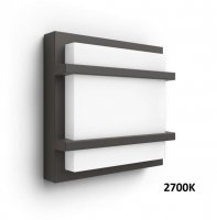 LED Venkovní nástěnné svítidlo Petronia 17394/93/P0 antracitové 2700K LED Venkovní nástěnné svítidlo Petronia 17394/93/P0 antracitové 2700K