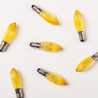 LED �lut� ��rovka FILAMENT pro sv�cen 34V/0,2W, balen� 100 ks