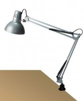 Rabalux stoln� lampa Arno E27 1x MAX 60W st��brn� 4216