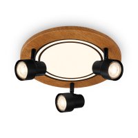 BRILONER Stropní svítidlo, 30 cm, 3x GU10, max. 9W, černá BRILO 3763035 BRILONER Stropní svítidlo, 30 cm, 3x GU10, max. 9W, černá BRILO 3763035