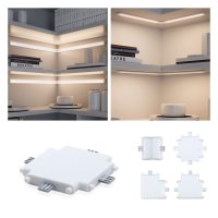 PAULMANN N�bytkov� sv�tidlo Clever Connect X-spojka Border b�l� mat 12V 999.66