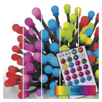 EMOS LED v�no�n� cherry �et�z � kuli�ky, 10 m, RGB, ovlada�, programy, �asova� D5AA01