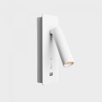 KOHL-Lighting SIGN n�st�nn� sv�tidlo 70 X 30 mm b�l� 3 W CRI >80 3000K Non-Dimm